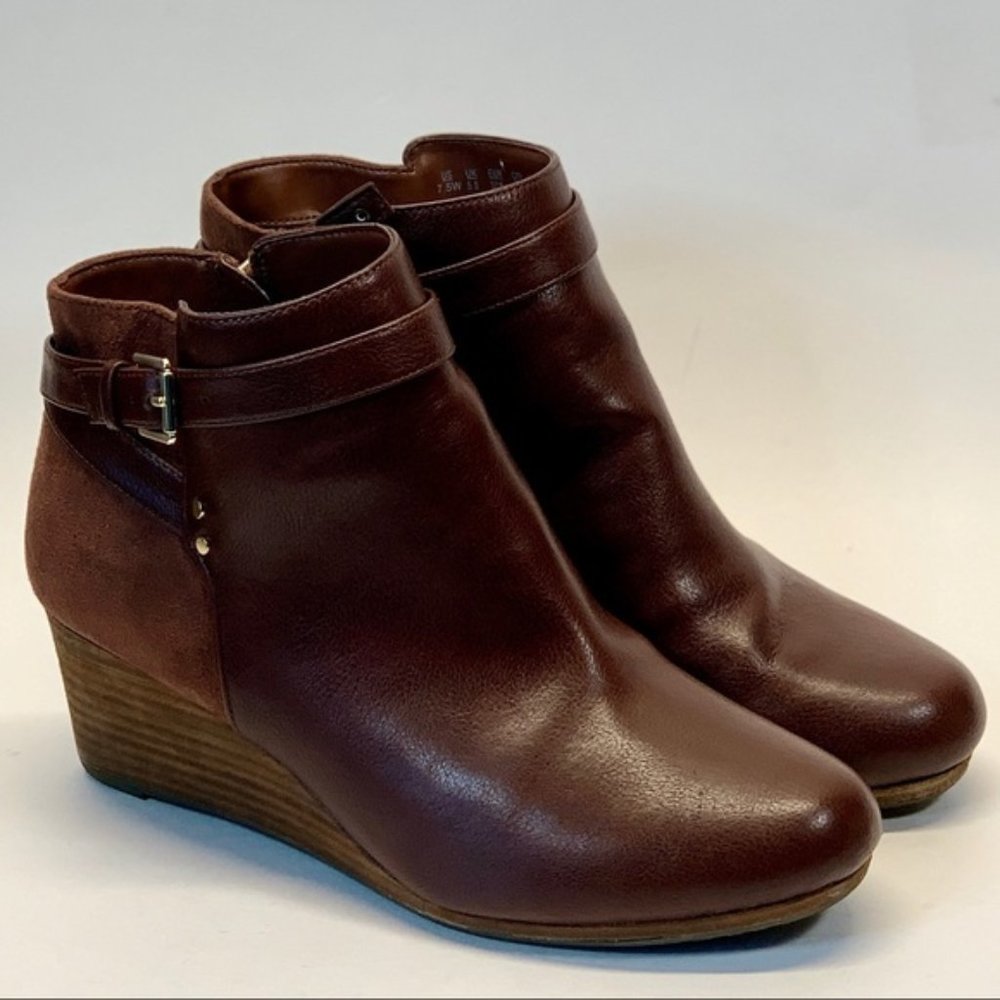 Dr. Scholl's Shoes Ankle Boot, Copper Brown, 7.5W